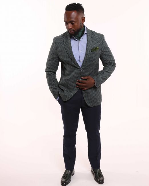 Four Hands Sports Jacket Grey Checked
