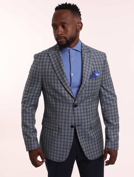 Four Hands Sports Jacket Grey Checked