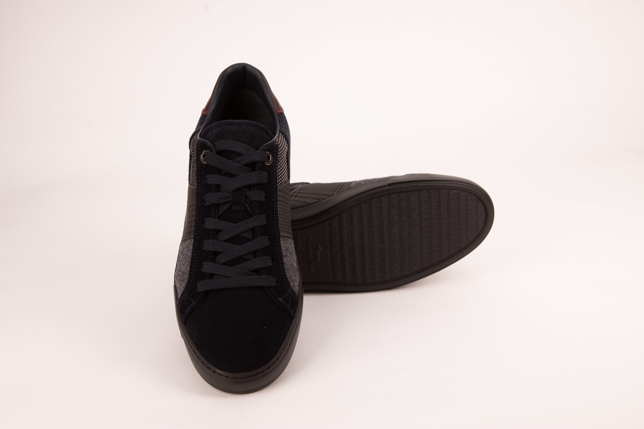 Harmont & Blaine Black Grey Sneakers – Zifferelli
